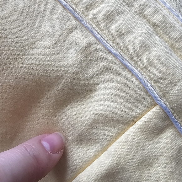 Draper's And Damons Women's Petite Jacket Snap Up Yellow Petite Small - Picture 11 of 12